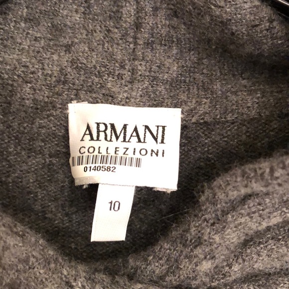 Armani Collezioni Gray Sweater EUC - Picture 2 of 4